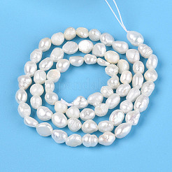 Natural Cultured Freshwater Pearl Beads Strands&nbsp;LS-PEAR-N014-04K