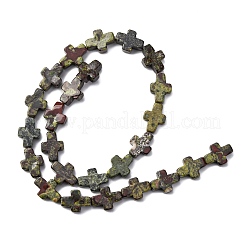 Natural Dragon Blood Beads Strands&nbsp;G-I369-A27-02