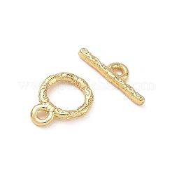 Brass Toggle Clasp&nbsp;KK-D289-53A-G