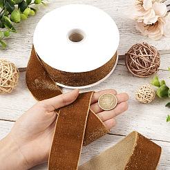 9M Sparkle Single Face Velvet Ribbon&nbsp;OCOR-TAC0034-05C