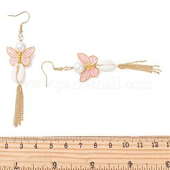 Alloy Enamel Dangle Earrings&nbsp;EJEW-JE07227
