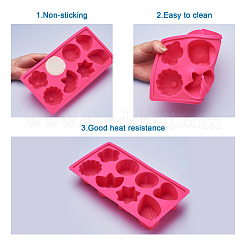 3Pcs 3 Colors Fondant Molds&nbsp;DIY-BG0001-17
