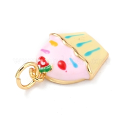 Real 18K Gold Plated Brass Charms&nbsp;KK-L206-004A-G