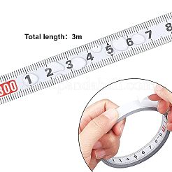 Carbon Steel Back Adhesive Ruler&nbsp;TOOL-WH0129-23