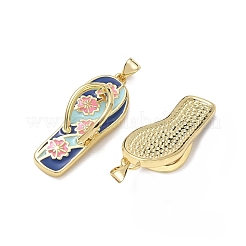 Brass Pendants&nbsp;KK-CBA56EF-14G