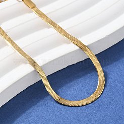 304 Stainless Steel Snake Chain Bracelets for Women Men&nbsp;STAS-S157-36B-G