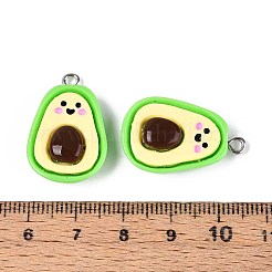 Opaque Resin Pendants&nbsp;RESI-T056-09