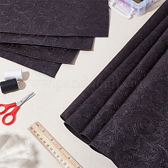 1 Yard Phoenix Pattern PVC Leather Fabric&nbsp;DIY-HY0003-38A
