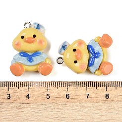 Chick Resin Pendants&nbsp;RESI-U004-03C