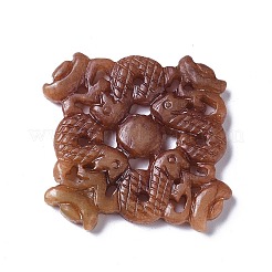 Chinese Style Natural Jade Pendants&nbsp;G-L523-052