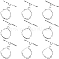 Brass Toggle Clasps&nbsp;KK-BBC0020-99