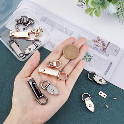 3 Colors Alloy Hanger Ring and Bag Lock Clasps&nbsp;FIND-WR0001-86