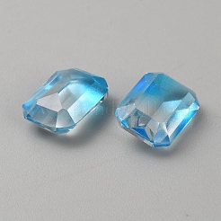 130Pcs Gradient Color Transparent Resin Cabochons&nbsp;RESI-TAC0018-30D