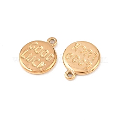 304 Stainless Steel Pendants&nbsp;STAS-D390-37G
