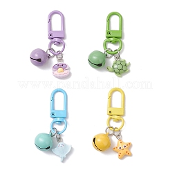 4Pcs 4 Colors Ocean Resin Pendant Decoration&nbsp;HJEW-JM03868