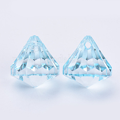 Transparent Acrylic Pendants&nbsp;TACR-Q260-C-V38