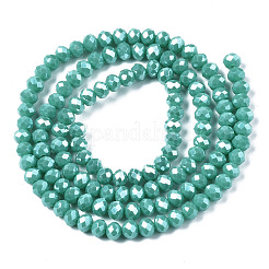 Electroplate Glass Beads Strands&nbsp;EGLA-A034-P2mm-A03