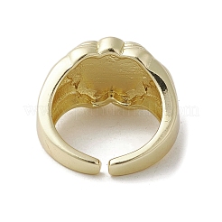 Brass Adjustable Rings&nbsp;RJEW-K257-73G