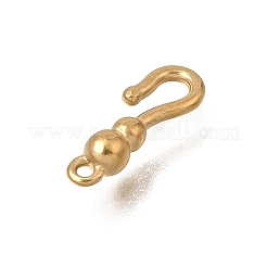 304 Stainless Steel Hook Clasps&nbsp;SA-CBACB61-15G