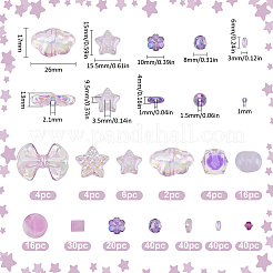 Acrylic  Beads Set&nbsp;OACR-SC0001-71B