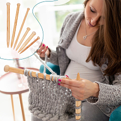 6Pcs Bamboo Circular Knitting Needles&nbsp;DIY-NB0010-87