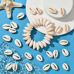 100Pcs Natural Cowrie Shell Beads&nbsp;BSHE-LT0001-07B