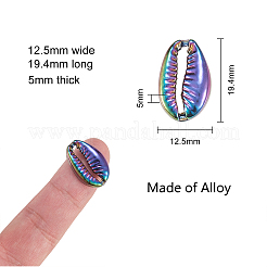 Baking Paint Alloy Beads&nbsp;PALLOY-CJ0004-03