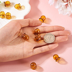 10Pcs Glass Bead Caps for Wind Chimes Making&nbsp;GLAA-BY0001-05D