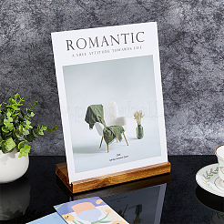 Wood Stainless Steel Display Stands&nbsp;ODIS-WH0010-51