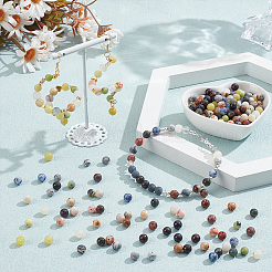 810Pcs 15 Styles Natural Mixed Gemstone Beads Sets&nbsp;G-ME0001-10