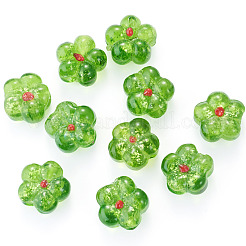 10Pcs Transparent Handmade Bumpy Lampwork Beads&nbsp;LAMP-TADJ0001-48D