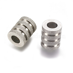 Tarnish Resistant 304 Stainless Steel European Beads&nbsp;STAS-E454-41P