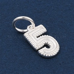 Number Series 925 Sterling Silver Charms&nbsp;STER-Q002-01F