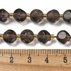 Natural Ice Obsidian Beads Strands&nbsp;G-K387-A09-02