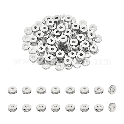 100Pcs 201 Stainless Steel Spacer Beads&nbsp;STAS-UN0059-57B