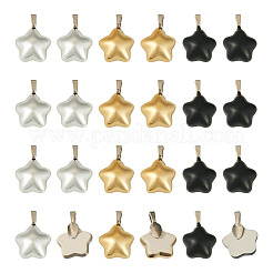 24Pcs 3 Styles Plastic Pendants&nbsp;PALLOY-TAC0282
