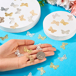 100Pcs 4 Colors Iron Pendants&nbsp;IFIN-TA0001-70