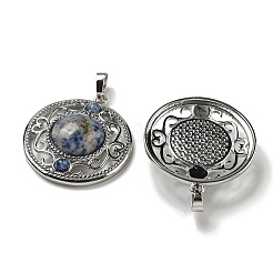 Natural Blue Spot Jasper Pendants&nbsp;G-Q158-03C
