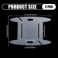 Rectangle Acrylic Thread Winding Boards&nbsp;AJEW-WH0460-157