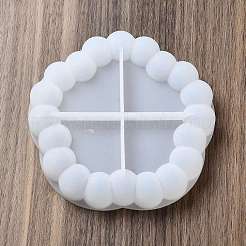 DIY Silicone Geometric Bubble Coaster Molds&nbsp;LS-AJEW-M224-01B