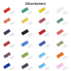 Glass Seed Beads&nbsp;SEED-PH0012-29-4mm