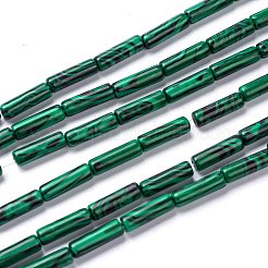 Synthetic Malachite Beads Strands&nbsp;G-F247-41