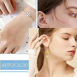 36Pcs 6 Styles Alloy Enamel Connector Charms&nbsp;ENAM-YW0008-07