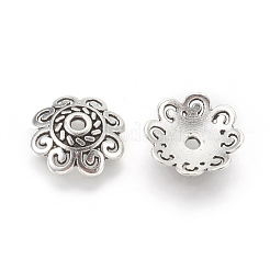 Tibetan Style Bead Caps&nbsp;TIBE-60309-AS-LF