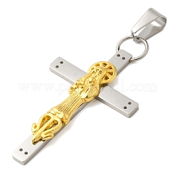 Ion Plating(IP)  304 Stainless Steel  Pendants&nbsp;STAS-D110-41GP