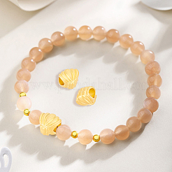 50Pcs Alloy European Beads&nbsp;FIND-DC0002-42