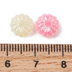 UV Plating Opaque Acrylic Beads&nbsp;OACR-G058-07