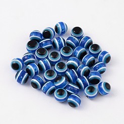 Evil Eye Resin Beads&nbsp;RESI-R039-9