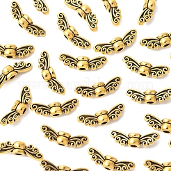 100Pcs Tibetan Style Alloy Fairy Wing Beads&nbsp;TIBEB-FS0001-14