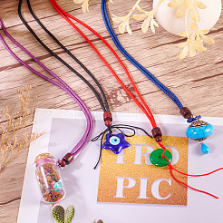 16Pcs 8 Colors Polyester Cord Necklaces Making&nbsp;MAK-TA0001-19